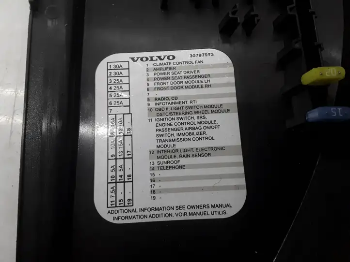 Volvo XC90 (2006 - 2014) 30722572 Боковая отделка панели приборов — фото 4