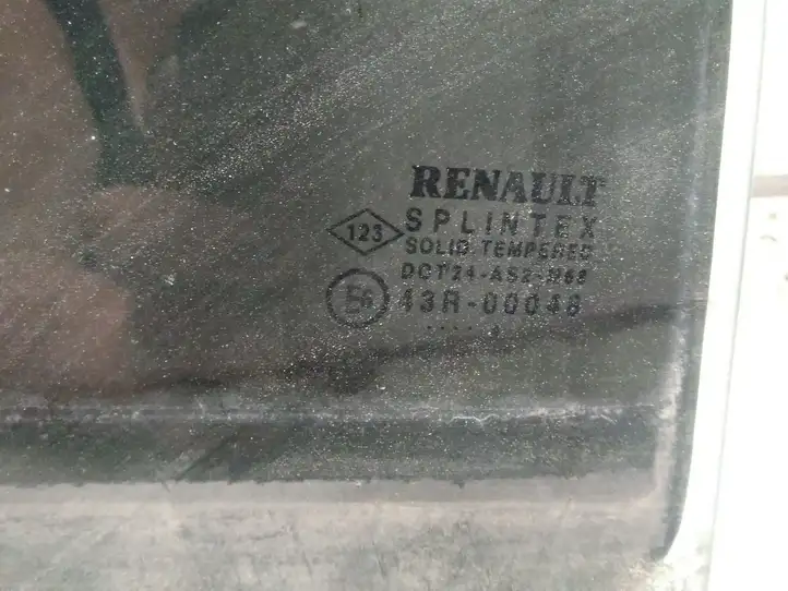 Renault Scenic II - Grand scenic II (2006 - 2009) 43R00048 Стекло задней двери — фото 3