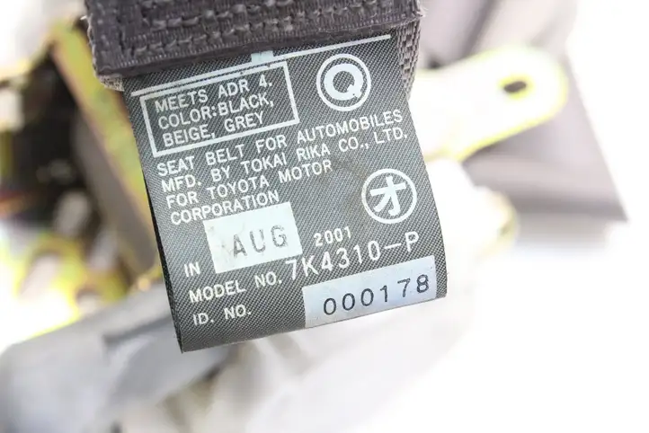 Lexus LS 430 (2000 - 2003) 7K4310P Передний ремень безопасности — фото 4