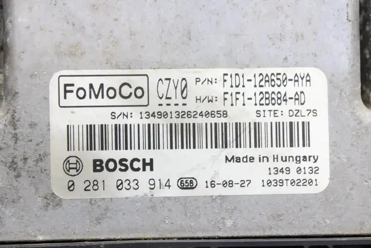 Ford Focus Grand C-MAX (2010 - 2019) F1D112A650AYA Блок управления двигателем (ЭБУ) — фото 3