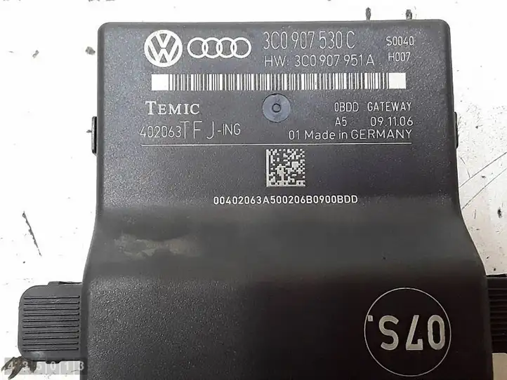 Volkswagen PASSAT B6 (2005 - 2010) 3C0907951A Модуль Gateway — фото 3