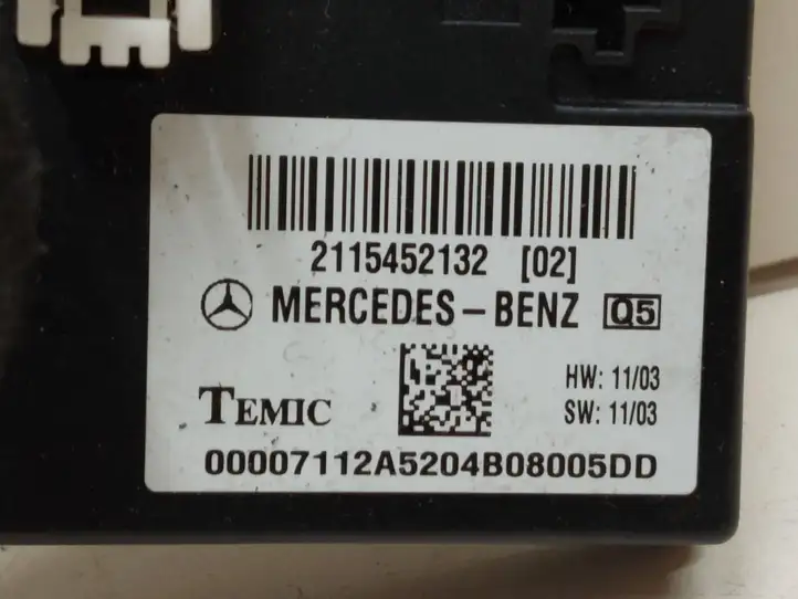 Mercedes-Benz E W211 (2002 - 2009) 2115452132 Модуль комфорта — фото 2