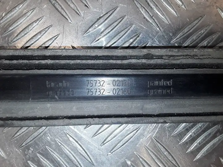 Toyota Corolla E120 E130 (2000 - 2004) 7573202170 Молдинг передней двери — фото 7