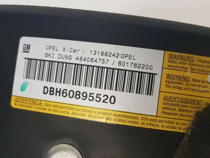 Opel Meriva A (2006 - 2010) 13188242 Подушка безопасности руля — фото 3