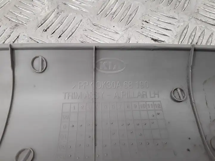 Kia Rio (2002 - 2005) 0K30A68190 Обшивка стойки A — фото 5