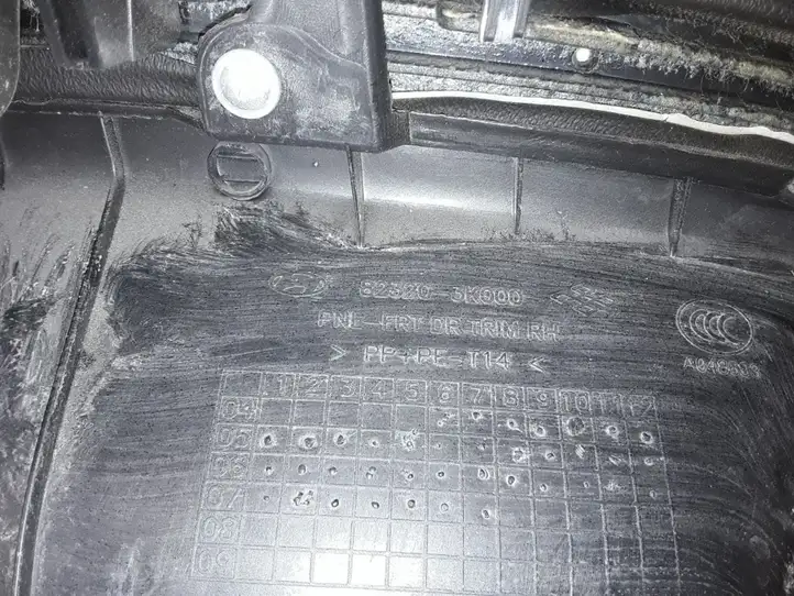 Hyundai Sonata (2003 - 2007) 823203K000 Обшивка передней двери — фото 9