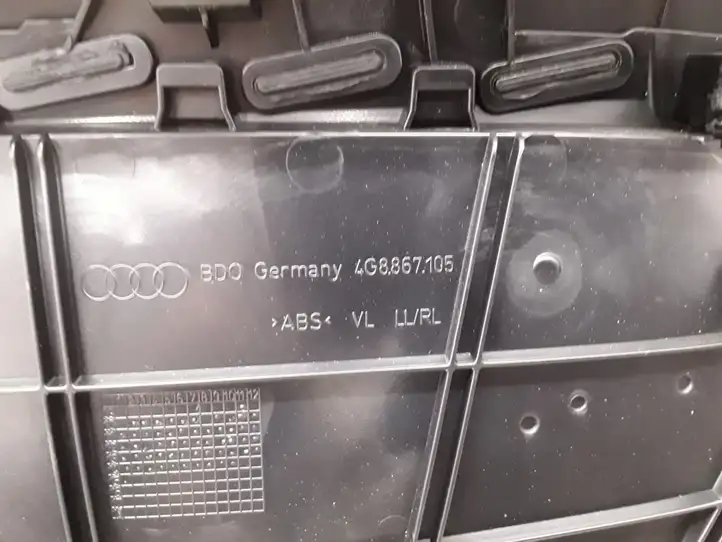 Audi A7 S7 4G (2014 - 2018) 4G8867105 Обшивка передней двери — фото 7