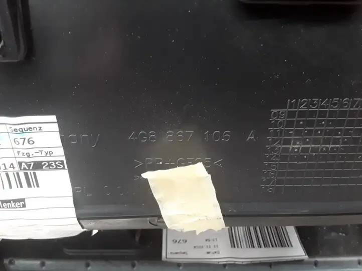 Audi A7 S7 4G (2014 - 2018) 4G8867106 Обшивка передней двери — фото 3