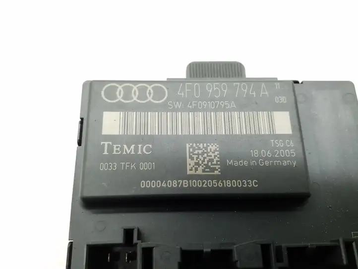 Audi A6 S6 C6 4F (2004 - 2008) 4F0959794A Блок управления дверью — фото 2