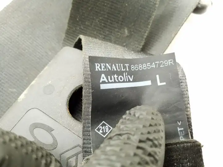 Renault Captur (2013 - 2020) 868854729R Передний ремень безопасности — фото 4
