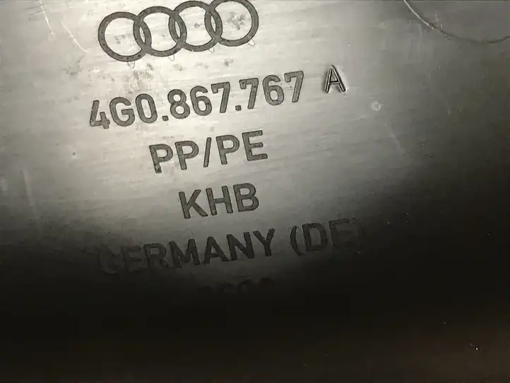 Audi A6 C7 (2011 - 2014) 4G0867767A Нижняя боковая отделка заднего сиденья — фото 5
