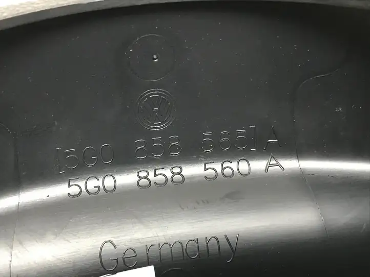 Volkswagen Golf VII (2013 - 2019) 5G0858560A Обшивка рулевой колонки — фото 4