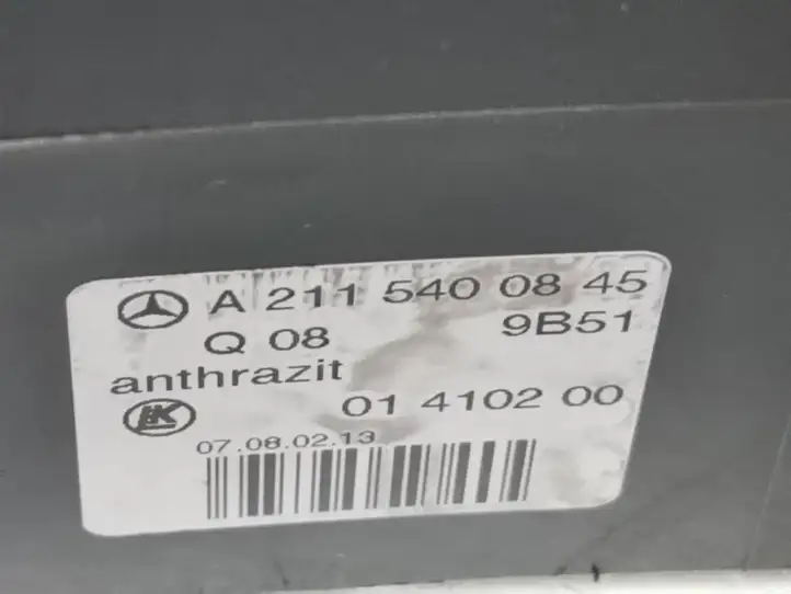 Mercedes-Benz E W211 (2002 - 2009) A2115400845 Обшивка рулевой колонки — фото 5