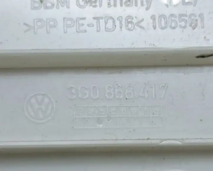 Volkswagen PASSAT B8 (2015 - ) 3G0868417 Верхняя обшивка стойки B — фото 8