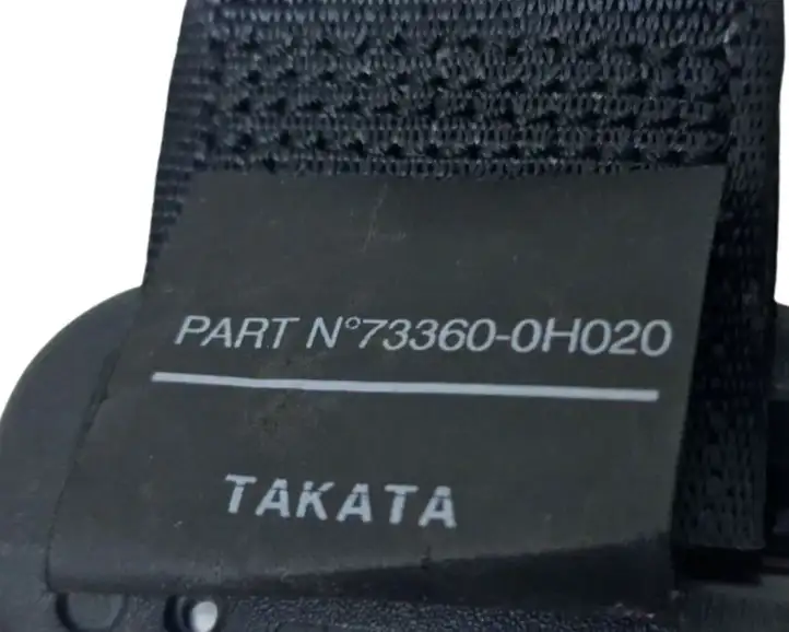 Toyota Aygo AB40 (2014 - 2018) 733600H020 Задний ремень безопасности — фото 5