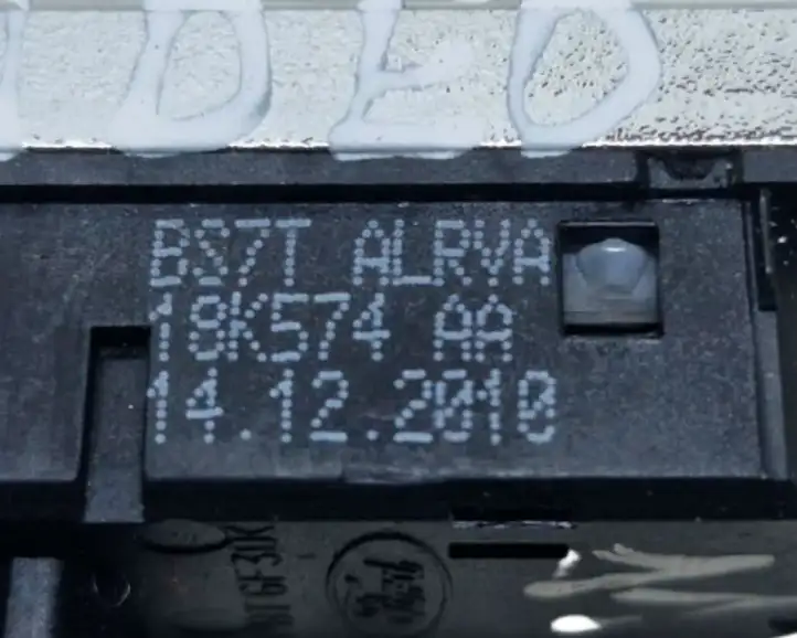 Ford Mondeo MK IV (2007 - 2014) BS7T18K574AA Кнопка обогрева стекла — фото 5