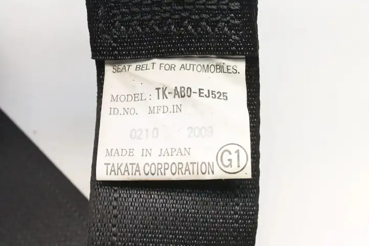 Honda Accord (2008 - 2016) TKAB0EJ525 Задний ремень безопасности — фото 5