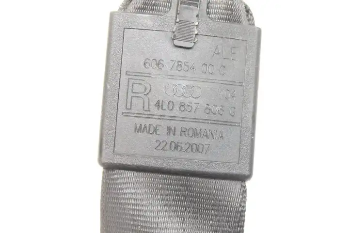 Audi Q7 4L (2005 - 2009) 4LO857806G Задний ремень безопасности — фото 4