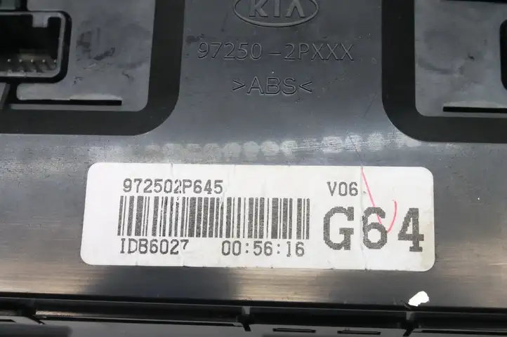 Kia Sorento (2009 - 2014) 972502P645 Управление климат контролем — фото 8