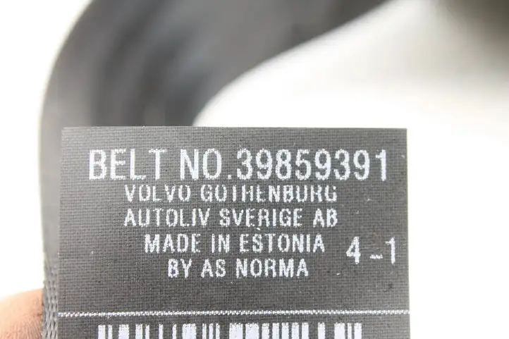 Volvo V70 (2007 - 2013) 39859391 Задний ремень безопасности — фото 7