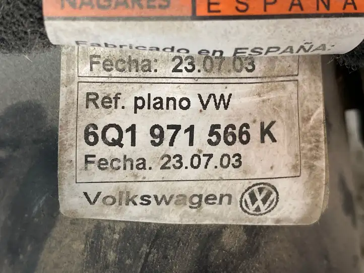 Volkswagen Polo (2005 - 2009) 6Q1971566K Прочая электропроводка — фото 2
