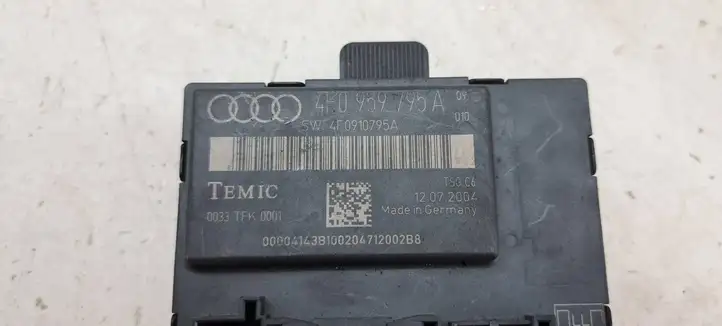 Audi A6 S6 C6 4F (2004 - 2008) 4F0959795A Блок управления дверью — фото 3