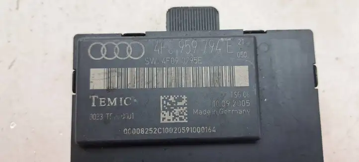 Audi A6 S6 C6 4F (2004 - 2008) 4F0959794E Блок управления дверью — фото 3