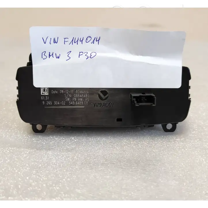 BMW 3 F30 F35 F31 (2012 - 2018) 9265304 Включатель фонарей — фото 2