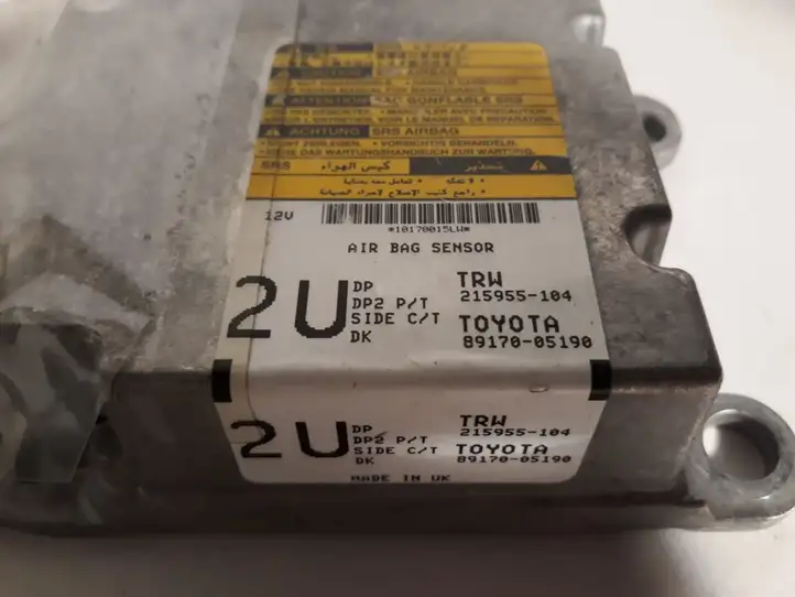 Toyota Avensis T250 (2006 - 2009) 8917005190 Датчик удара SRS — фото 3