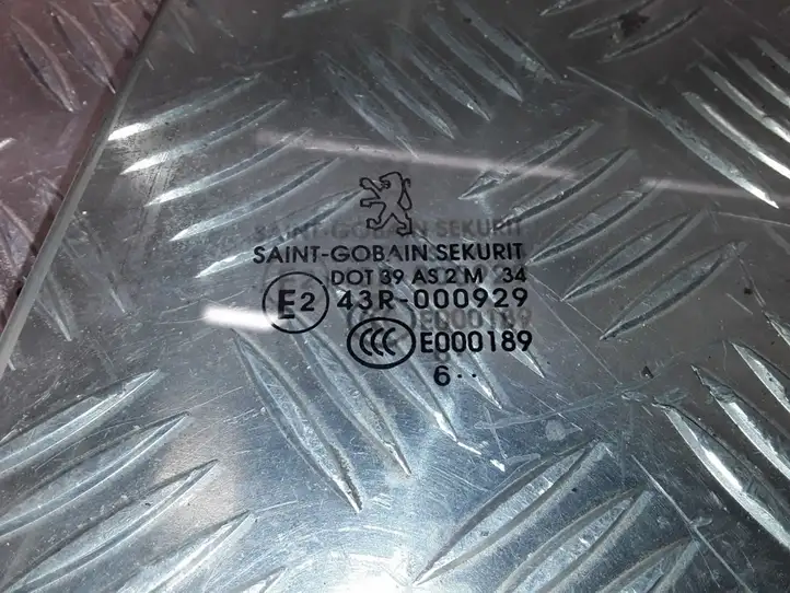 Peugeot 407 (2004 - 2011) 43R000929 Стекло задней двери — фото 1