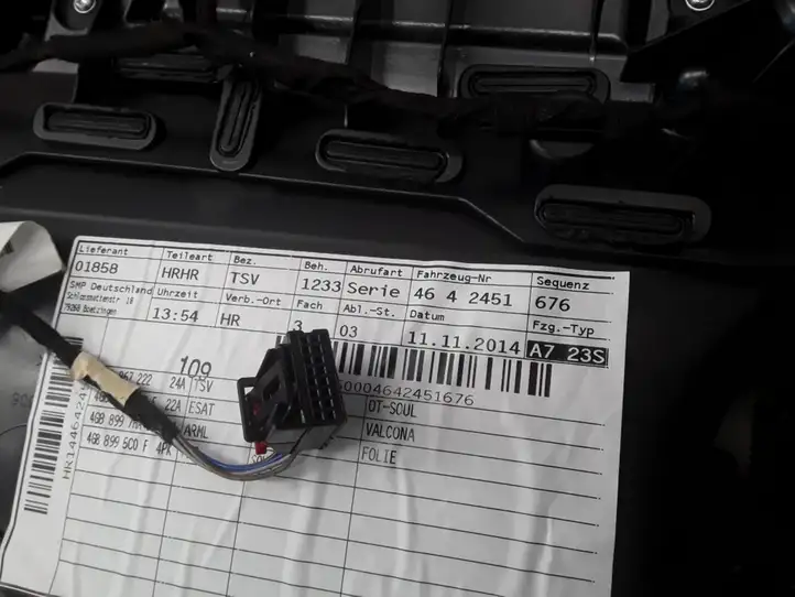 Audi A7 S7 4G (2014 - 2018) 4G8867306 Обшивка задней двери — фото 9