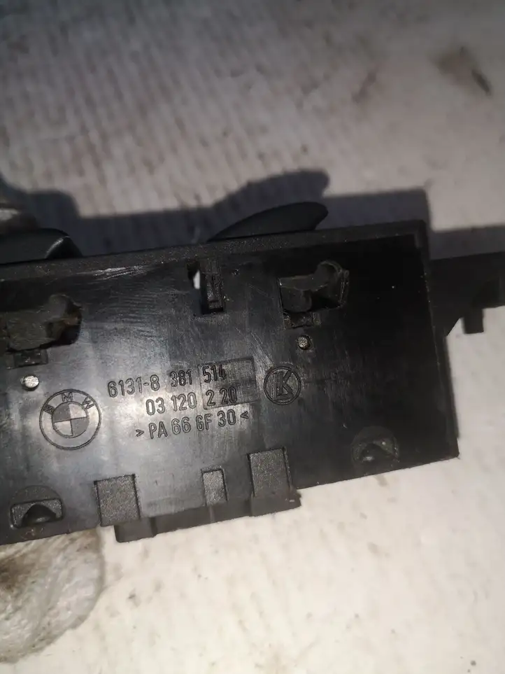 BMW 3 E46 (1998 - 2005) 61318381514 Кнопка стеклоподъемников — фото 4