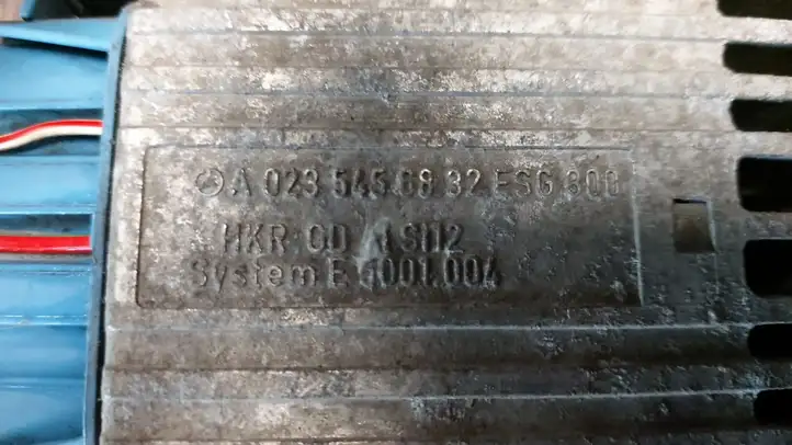 Mercedes-Benz A W168 (1997 - 2004) A0235456832 Реле вентилятора охлаждения — фото 5