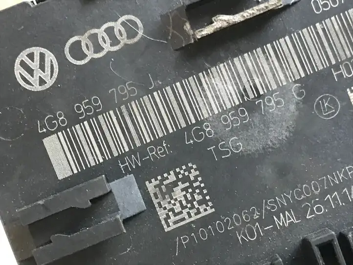 Audi A6 C7 (2011 - 2014) 4G8959795J Блок управления дверью — фото 4