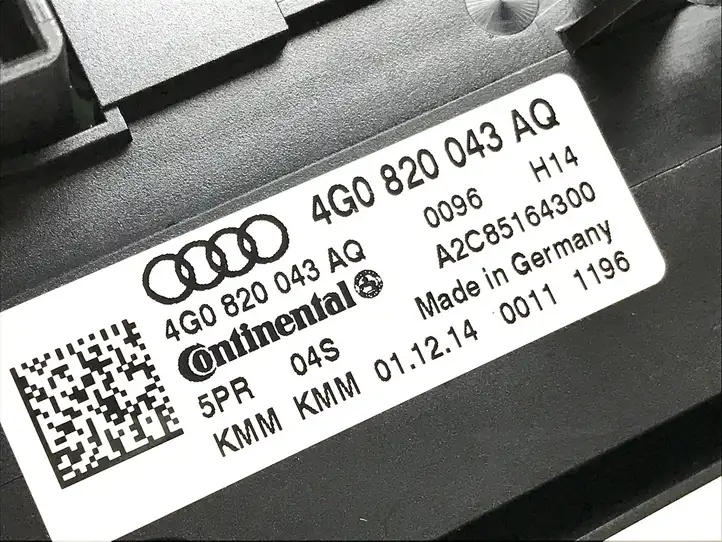 Audi A6 C7 (2011 - 2014) 4G0820043AQ Блок управления климат-контролем — фото 3