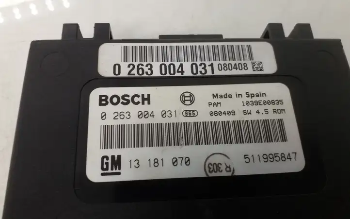 Opel Vectra C (2005 - 2009) 13181070 Блок управления парктрониками — фото 1