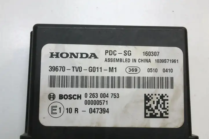 Honda Civic IX (2011 - 2017) 0263004753 Блок управления парктрониками — фото 4