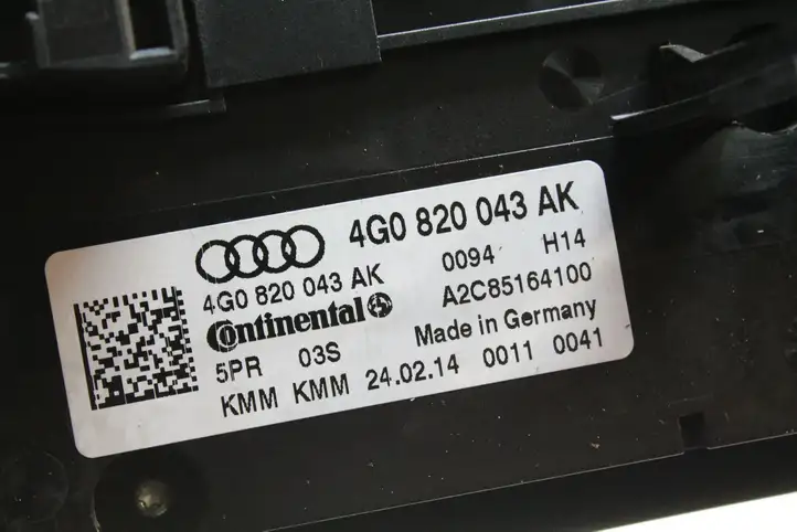Audi A7 S7 4G (2010 - 2014) 4G0820043AK Управление климат контролем — фото 6