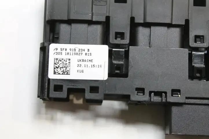 Seat Leon (5F) (2012 - 2019) 5F0919234B Включатель надувной подушки для пассажира — фото 3