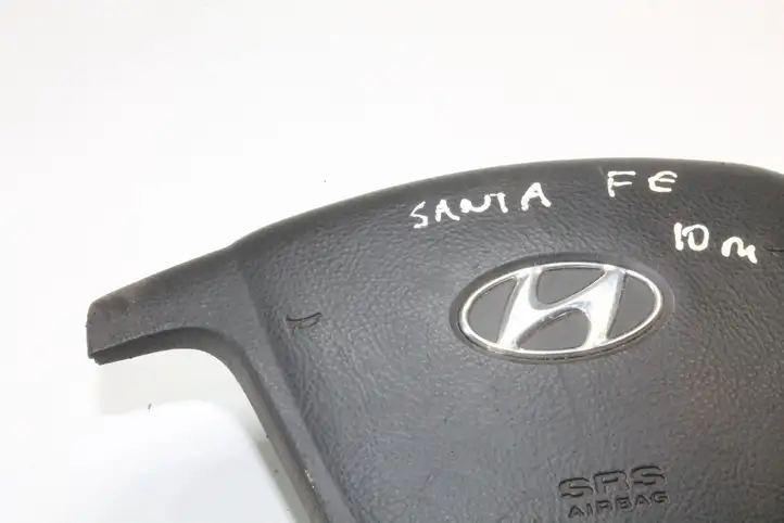 Hyundai Santa Fe (2005 - 2009) Подушка безопасности руля — фото 2