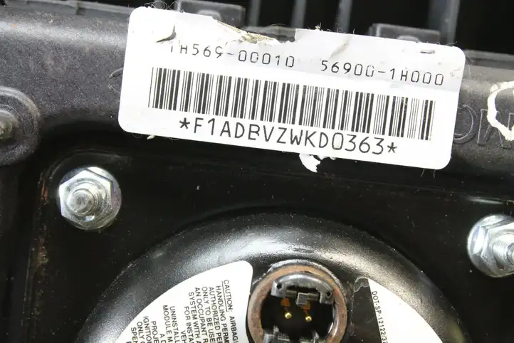 Kia Ceed (2006 - 2010) 569001H000 Подушка безопасности руля — фото 3