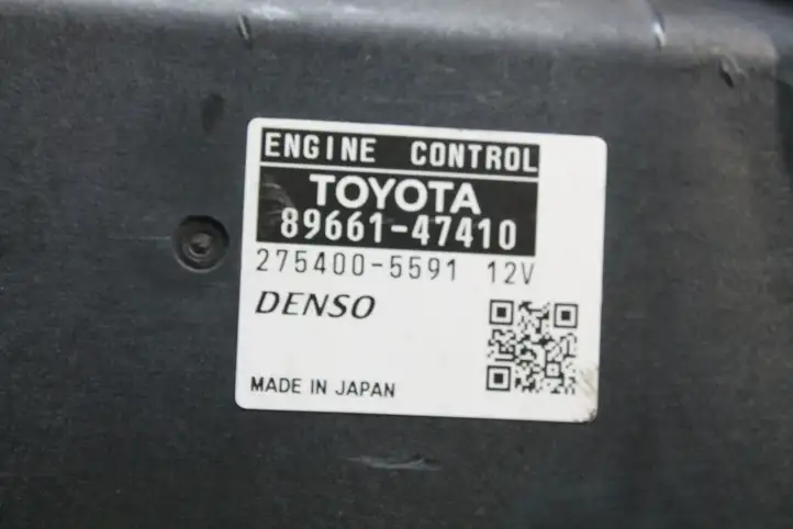 Toyota Prius (XW30) (2009 - 2015) 8966147410 Блок управления двигателем (ЭБУ) — фото 3