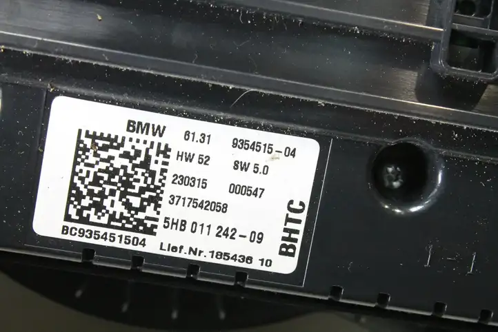 Mini One Cooper F56 F55 (2012 - 2022) 9354515 Управление климат контролем — фото 5