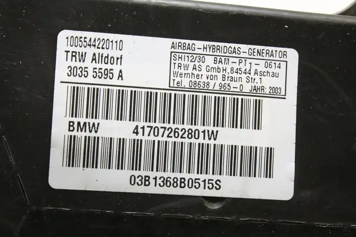 BMW X5 E53 (1999 - 2006) 30355595A Подушка безопасности задней двери — фото 3