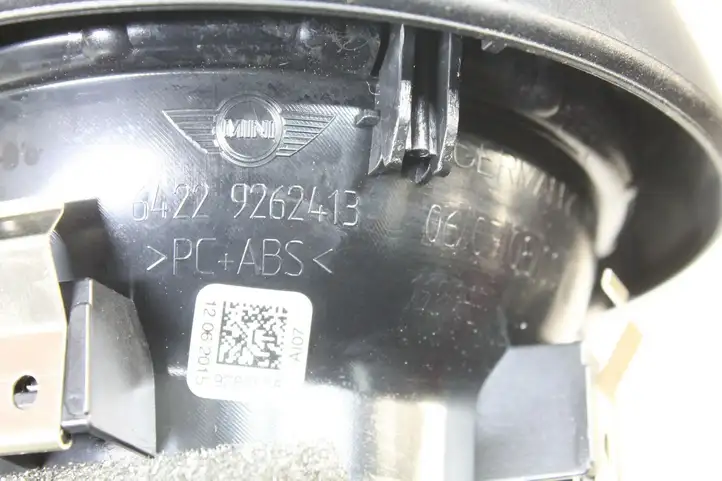 Mini One Cooper F56 F55 (2012 - 2022) 9262413 Воздушная решетка панели — фото 5