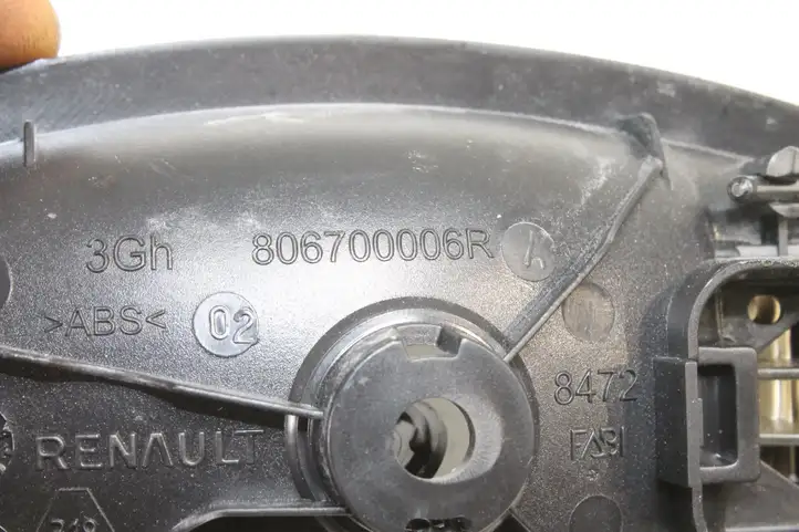 Renault Captur (2013 - 2020) 806700006R Внутренняя ручка задней двери — фото 3