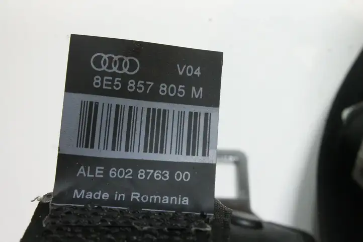 Audi A4 S4 B7 8E 8H (2004 - 2009) 8E5857805M Задний ремень безопасности — фото 6