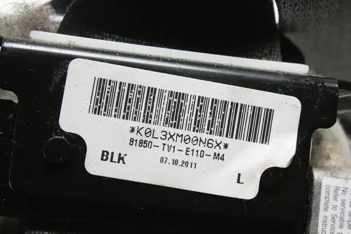 Honda Civic IX (2011 - 2017) 91850TV1E110M4 Передний ремень безопасности — фото 6