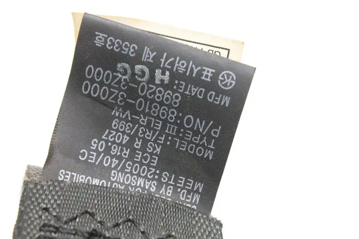 Hyundai i40 (2011 - ) 898203Z000 Задний ремень безопасности — фото 5