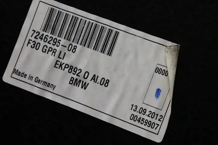 BMW 3 F30 F35 F31 (2012 - 2018) 7246295 Боковая обшивка багажника — фото 8
